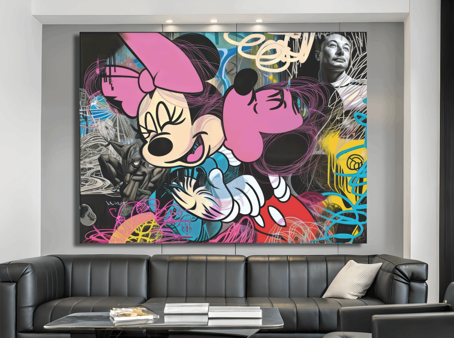 Whimsical Chaos of Love Wall Art