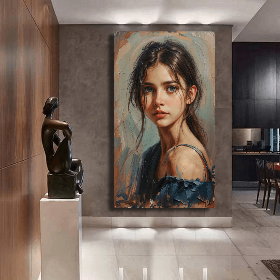 Whispers of Youthful Innocence Wall Art