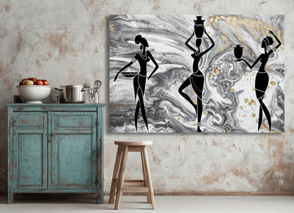 African American Black Women Wall Art