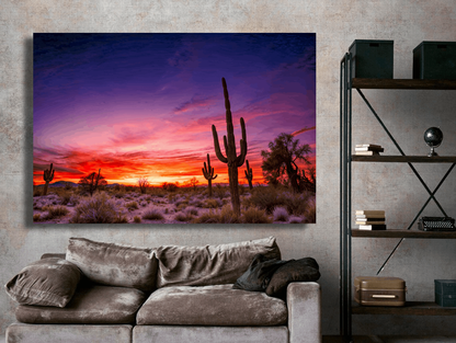 Arizona Sunset Landscape Wall Art