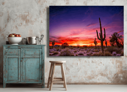 Arizona Sunset Landscape Wall Art