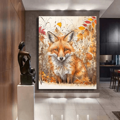 Autumn Eyes of the Fox Wall Art