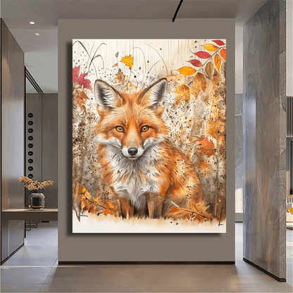 Autumn Eyes of the Fox Wall Art