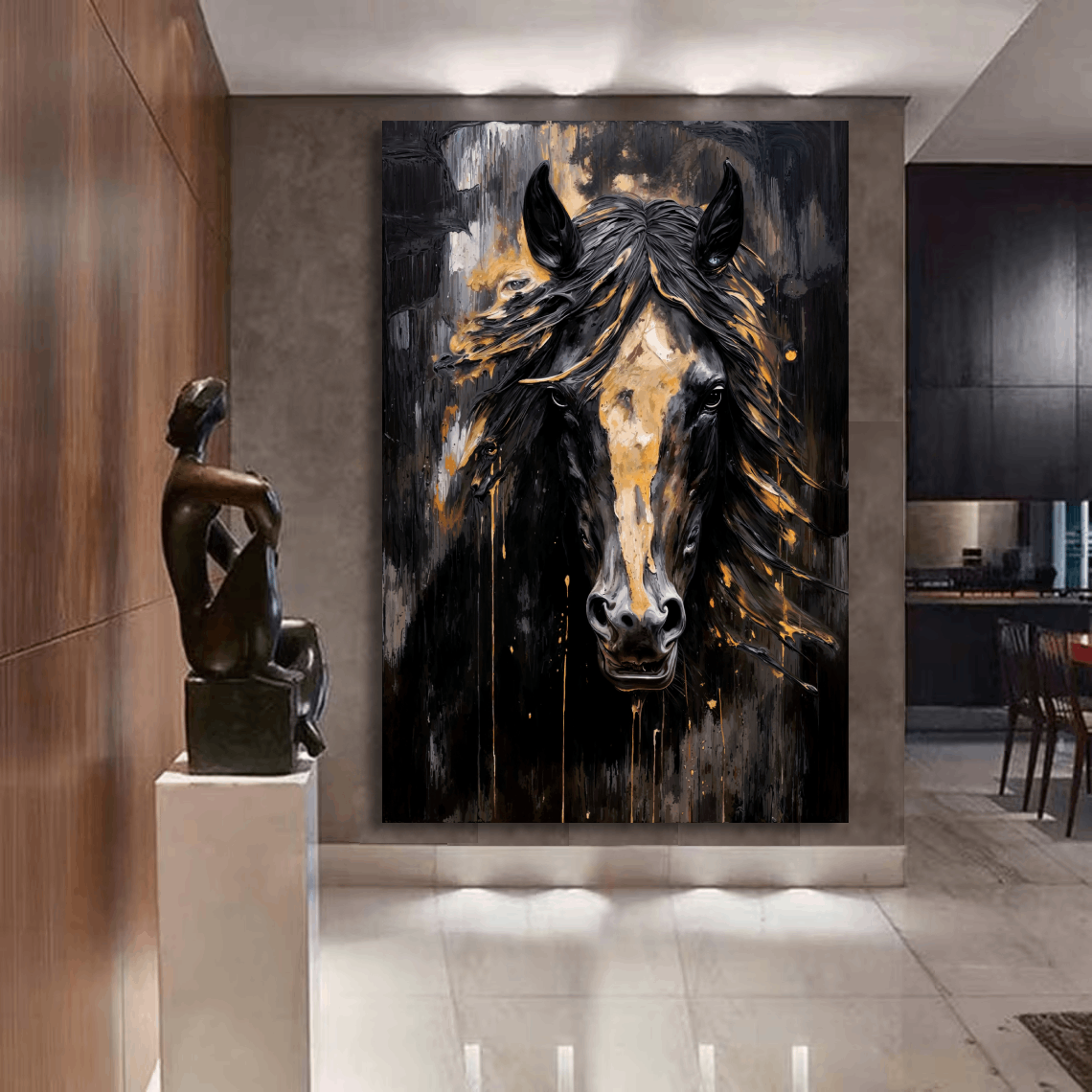 Beautiful Horse Animal Wall Art