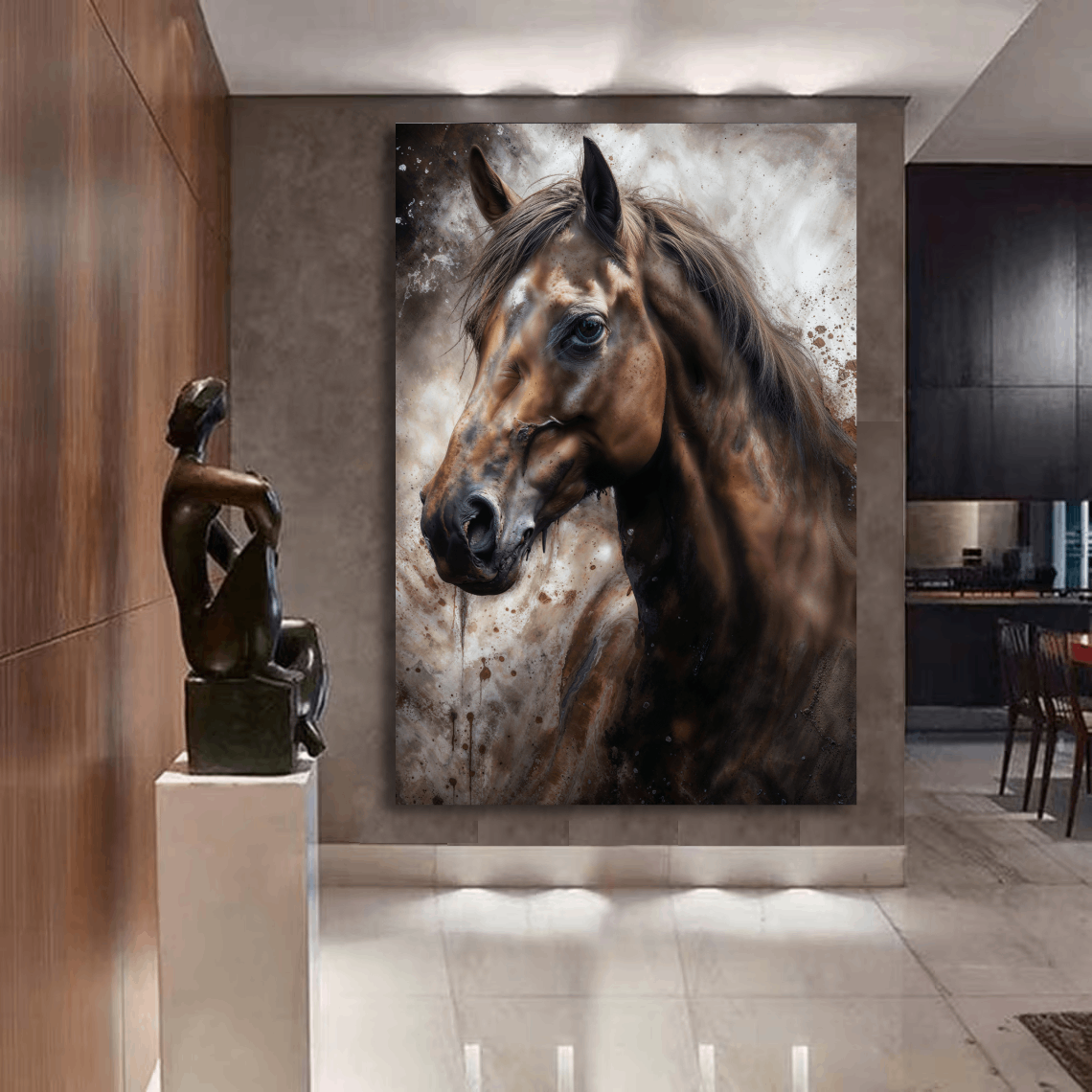 Brown Horse Wall Art