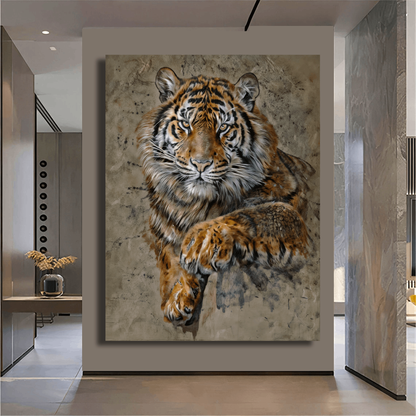 Calm Strength of Tiger Wall Art