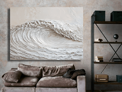 Ethereal Wave in Motion Wall Art