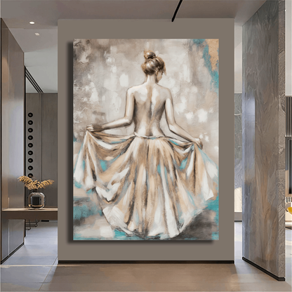 Graceful Dance in Light Wall Art