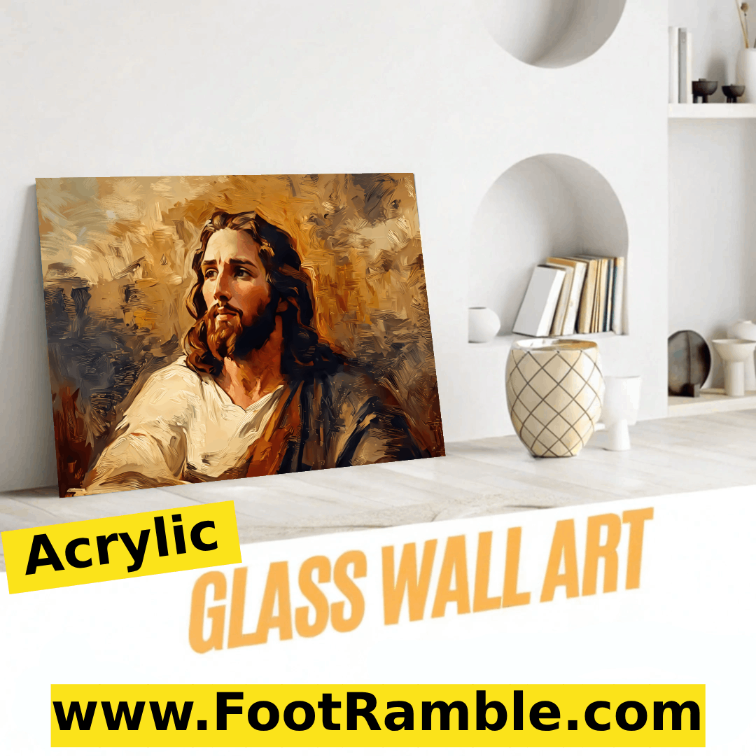 Jesus Portrait - Handcrafted Oil Painting Wall Art