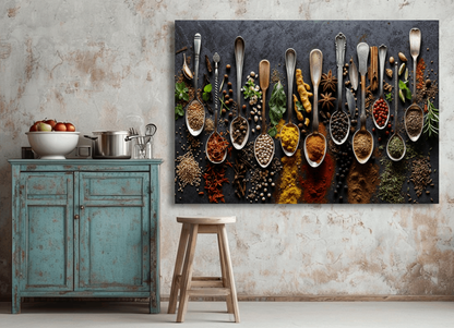 Kitchen Spices Wall Art