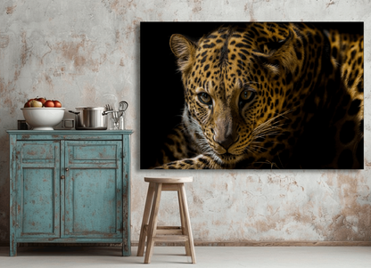 Leopard Cheetah Wildlife Wall Art