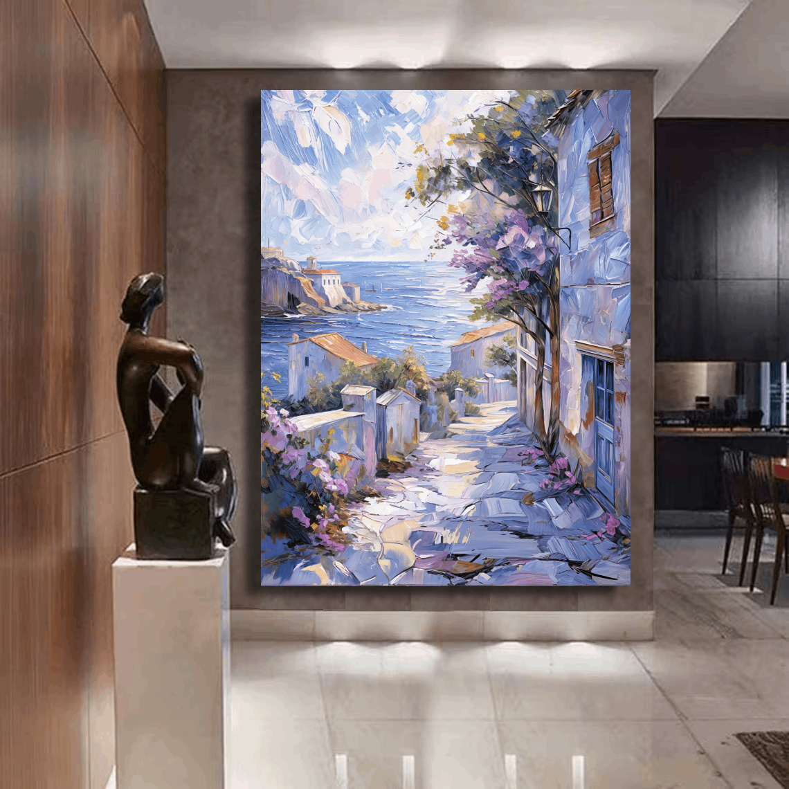 Mediterranean scenery Surreal Wall Art