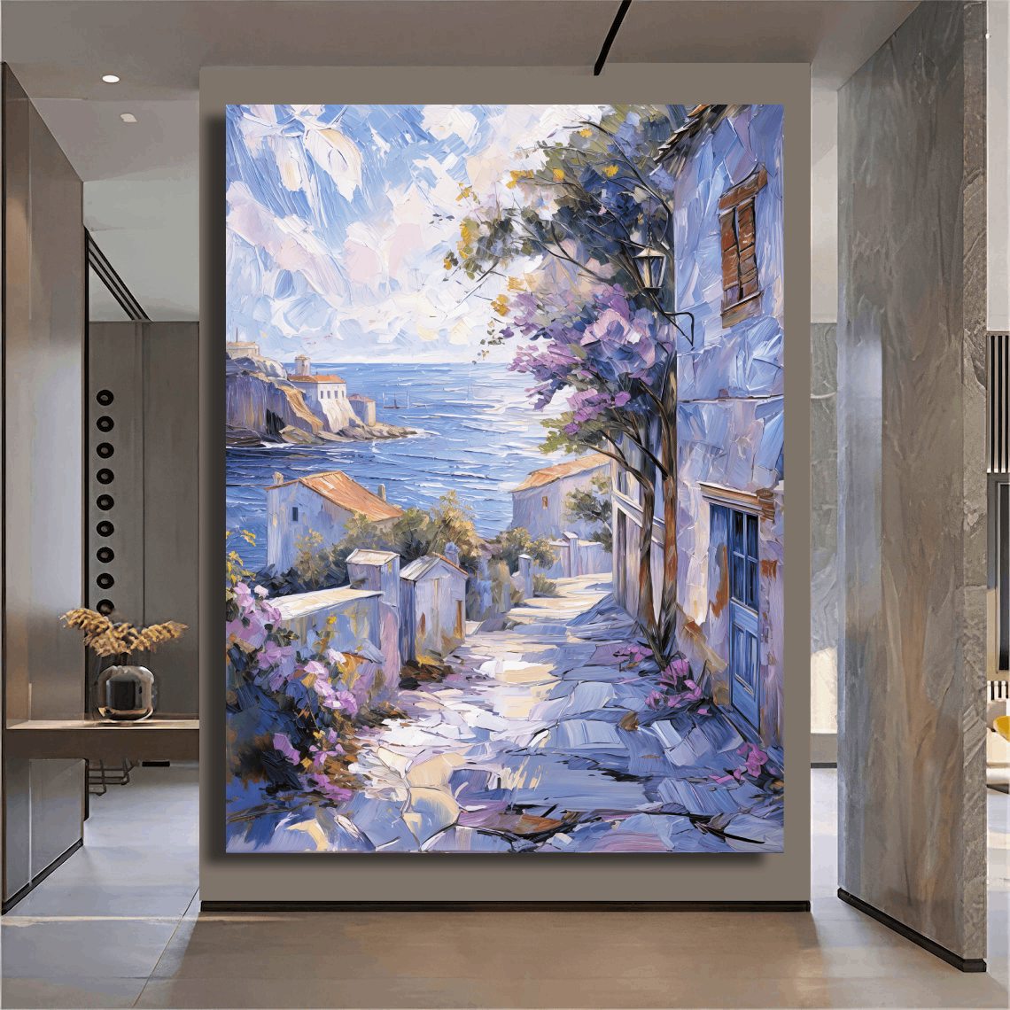 Mediterranean scenery Surreal Wall Art