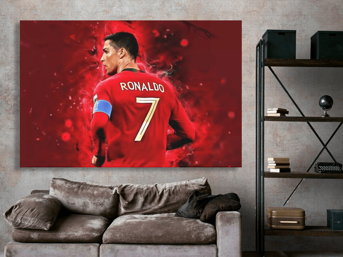 Christiano Ronaldo Wall Art