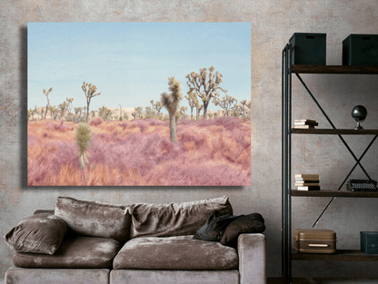 Surreal Desert in Pink Wall Art