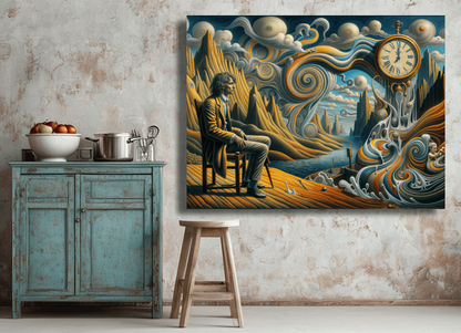 Timeless Journey Through Surrealism Wall Art