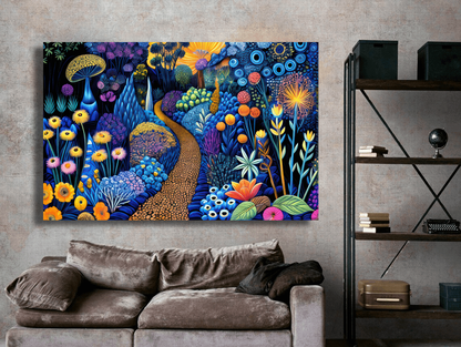 Vibrant Path Through Wonderland Wall Art