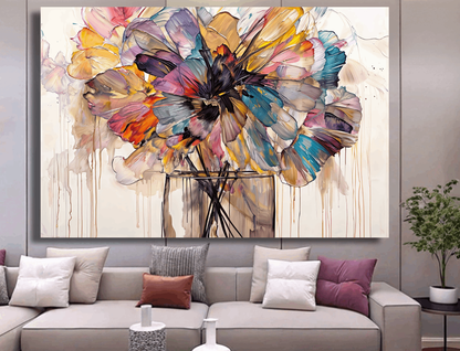 Vivid Blossoms in Bloom Wall Art