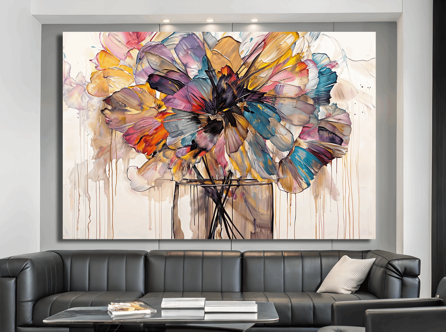 Vivid Blossoms in Bloom Wall Art