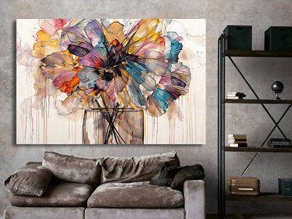 Vivid Blossoms in Bloom Wall Art