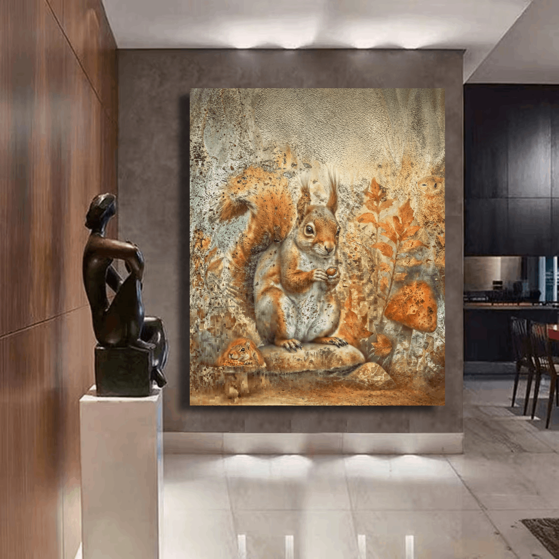 Whispers of Squirrel Dreams Wall Art