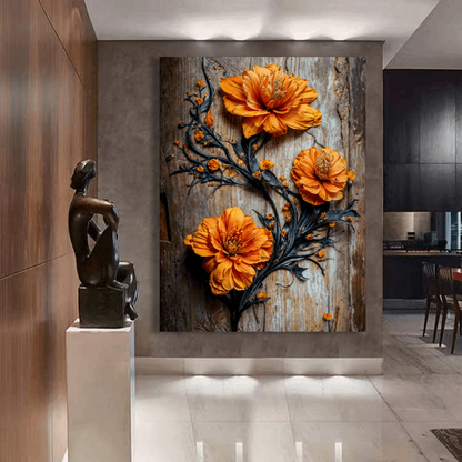 Yellow Flowers Wall Art